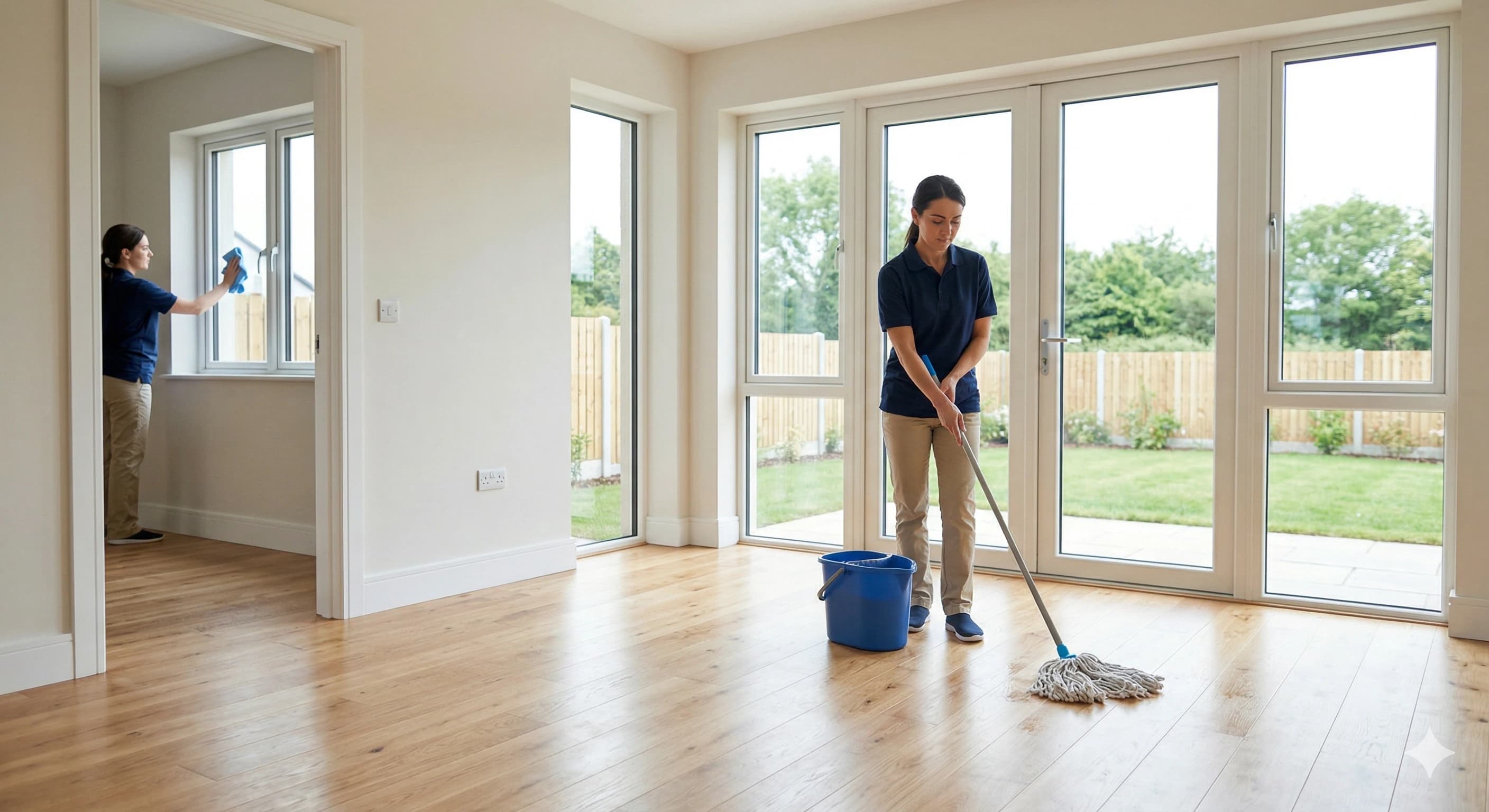 Move-in and move-out cleaning service for homes