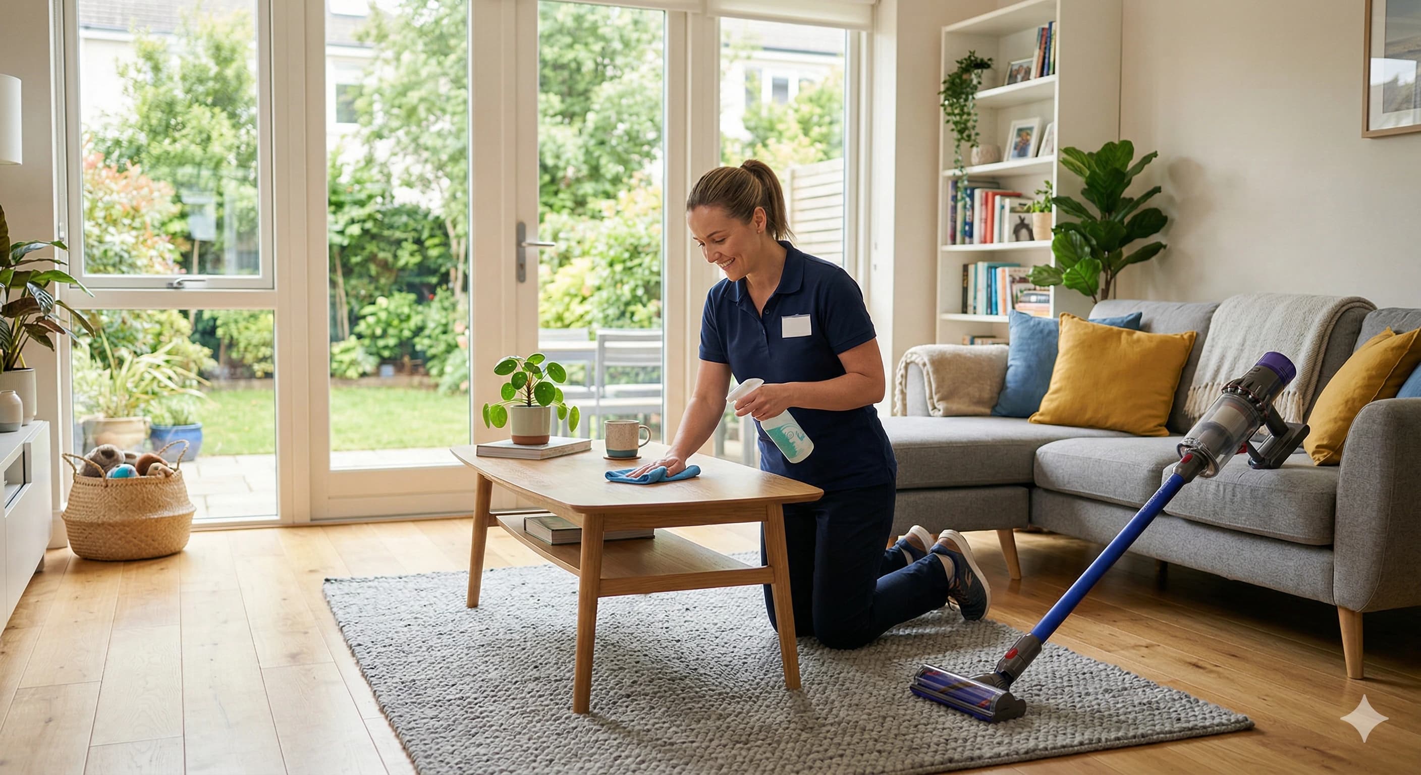 Regular home cleaning service for modern homes